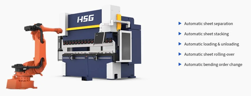 Mild Steel Plate Sheet CNC Press Brake Bending Machine Bending Force up to 2200kn High Accuracy From China Metal Processing Manufacturer